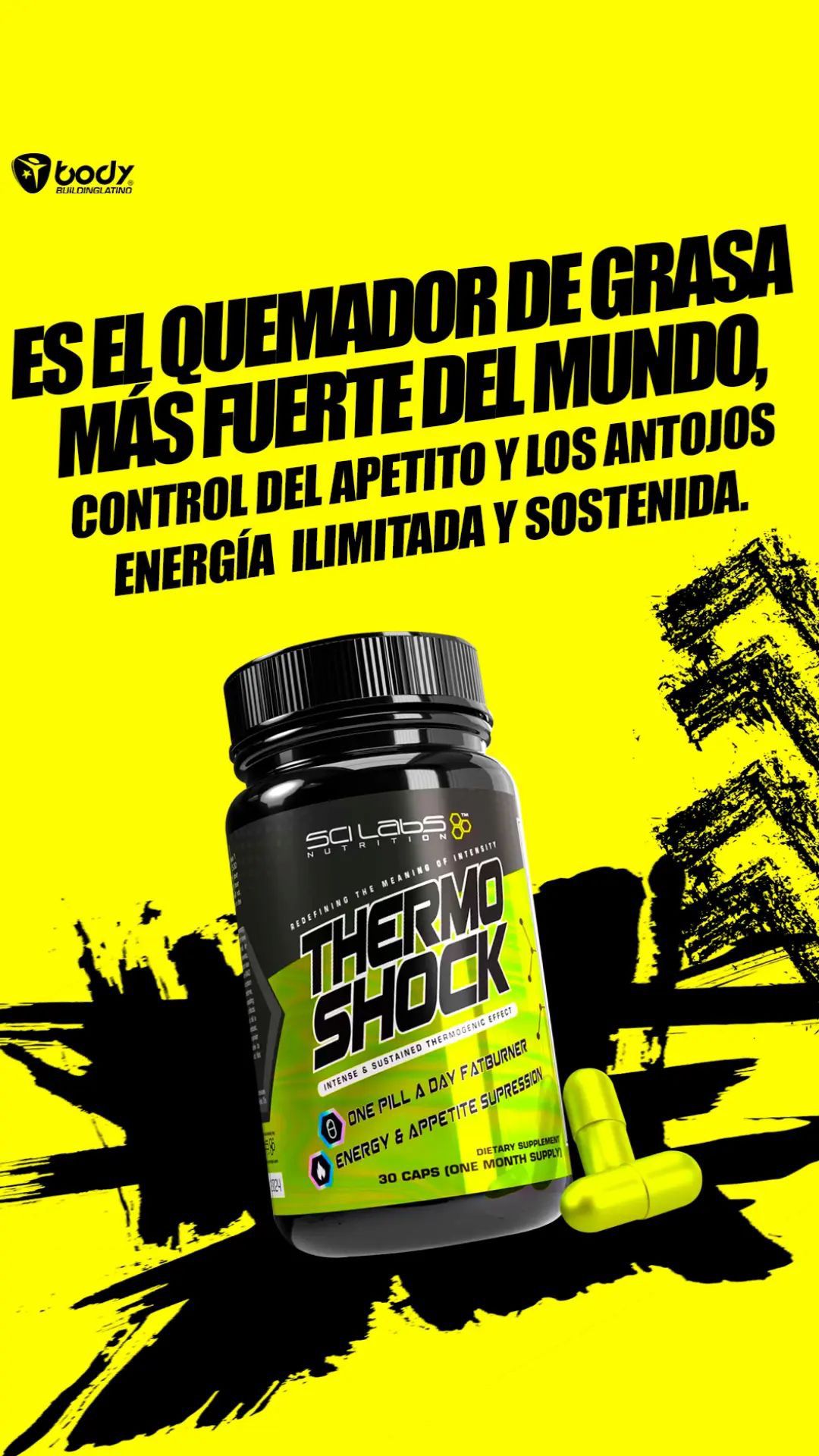 "Thermo Shock" Potencia la pérdida de grasa.